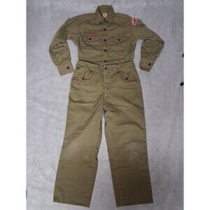 1950's Boy Scouts of America BSA Uniform Top Pants Mule Ear Pockets Mid America